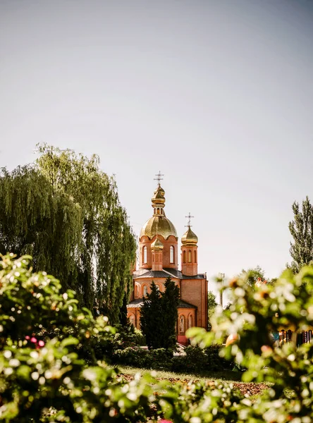 Kościół Najświętszej Maryi Panny Ukrainie — Zdjęcie stockowe