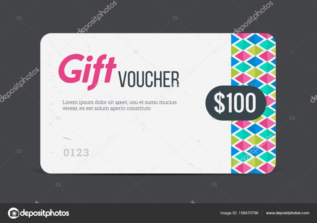Plastic Gift Card Template
