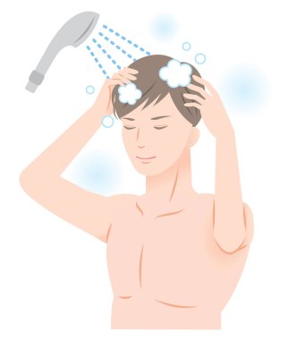 delikanlı saçları tarak ile damat