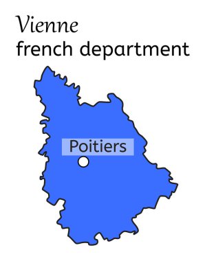 Vienne Fransız Bakanlığı harita