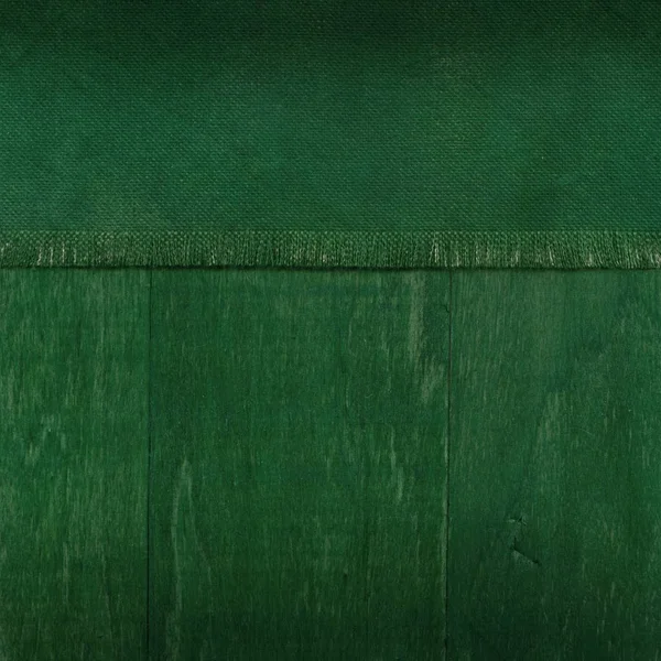 St. Patrick's Day, grönt tyg bakgrund — Stockfoto