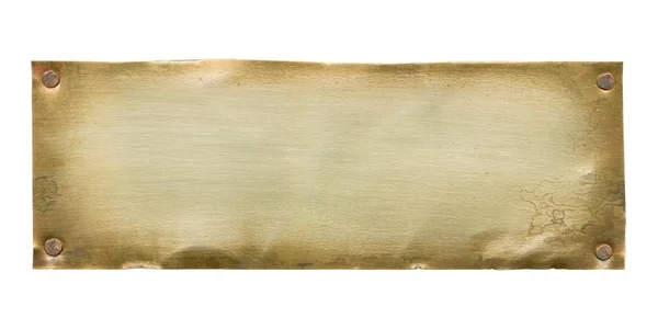 Eski bronz plak
