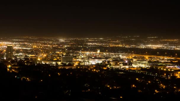 Salzseestadt und die utah-Hauptstadt — Stockvideo