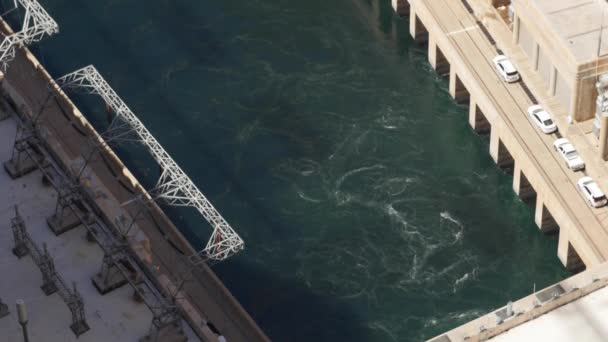 Base of the Hover Dam — Stock Video