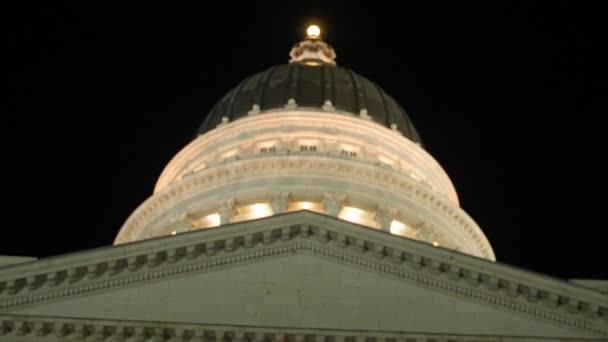 Utah edifício capitólio do estado — Vídeo de Stock