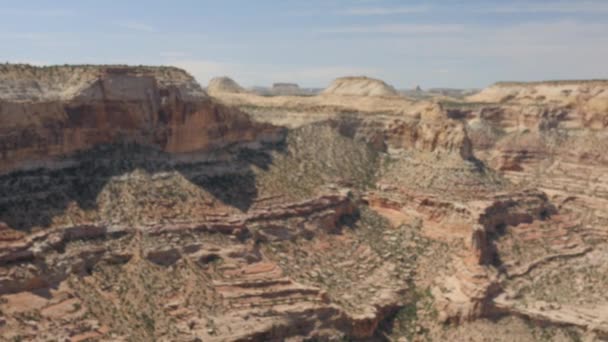 Enorme canyon desertico nello Utah — Video Stock