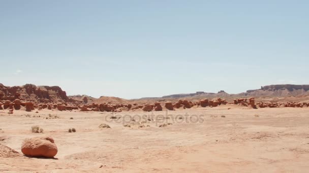 Parque Estatal del Valle del Duende en el desierto — Vídeo de stock