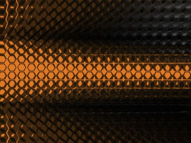 altıgenli soyut arkaplan