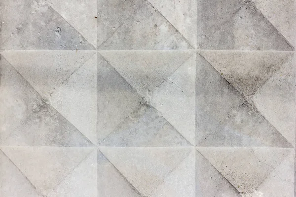 Arka plan doku eski gri beton çit kare desenli. Geometrik desen — Stok fotoğraf