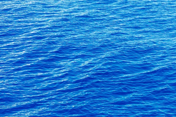Blue water in the Aegean Sea. Abstraction: background, texture, Stock Picture