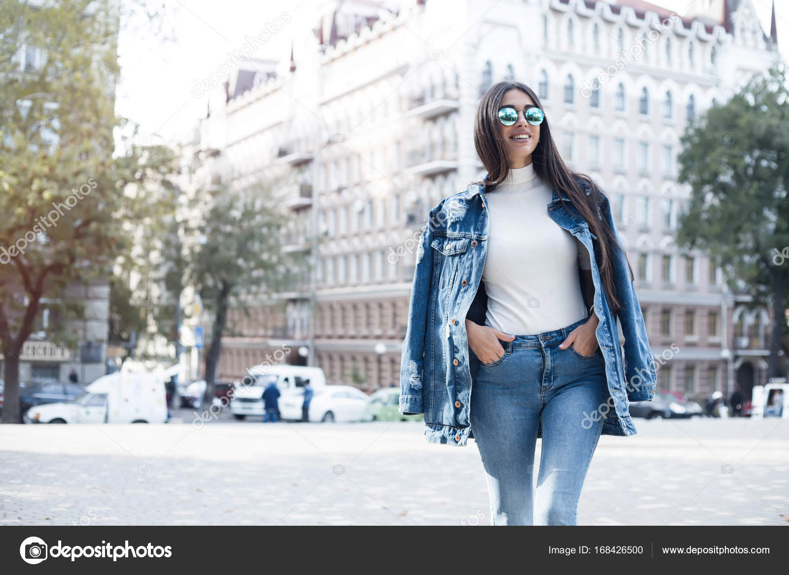rough jeans style for girl