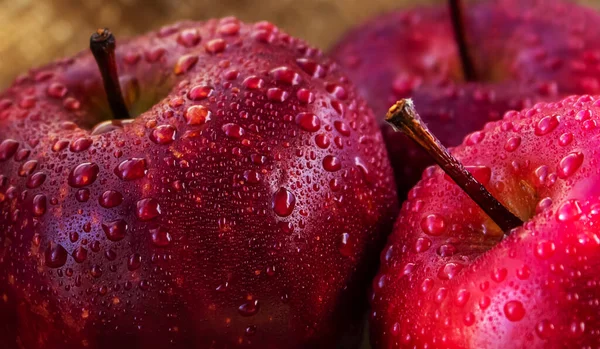 makro elma, çiğ damlası, sulu elma