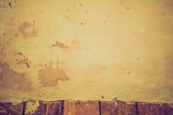 Foto vintage de viejo muro de hormigón destruido — Foto de Stock