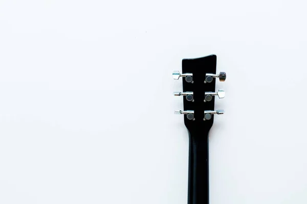 Detalle de guitarra acústica — Foto de Stock