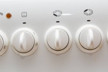 Ev mutfak ocağı gaz kirli topuzlar