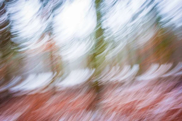 Абстрактный зимний лес — стоковое фото