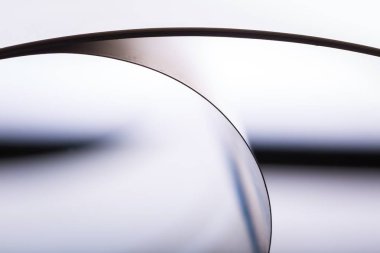 Alan sığ derinlik kağıt kartları soyutlama