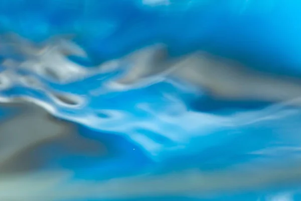 Abstract macro of moving waves on luquid — Stock Photo, Image