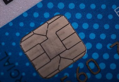 Kredi kartı yakın çekim