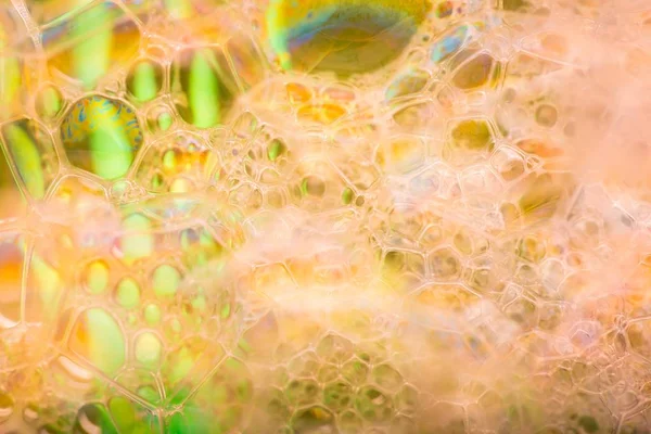 Close up of soap air bubbles — Stock Photo, Image