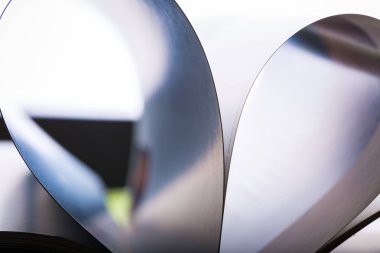 Alan sığ derinlik kağıt kartları soyutlama