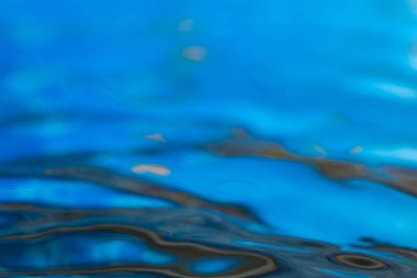 Su yüzeyinin soyut makro