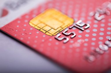 Kredi kartı yakın çekim