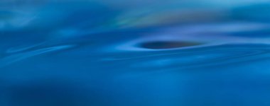 Su yüzeyinin soyut makro