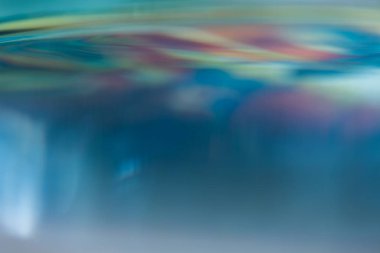 Su yüzeyinin soyut makro