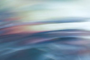 Su yüzeyinin soyut makro