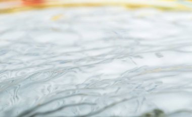 Su yüzeyinin soyut makro