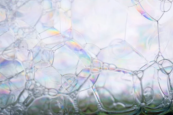 石鹸泡マクロ抽象的 ロイヤリティフリーのストック画像