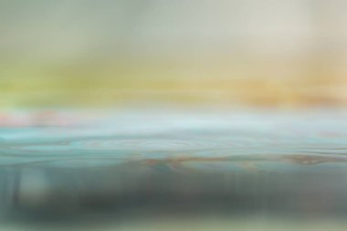 Su yüzeyinin soyut makro