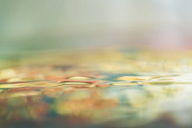 Su yüzeyinin soyut makro