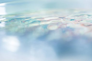 Su yüzeyinin soyut makro