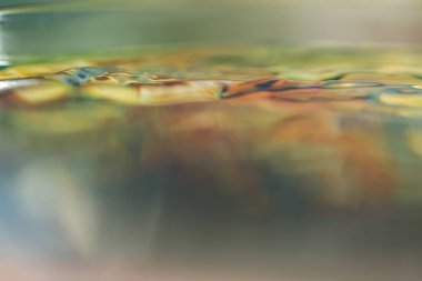 Su yüzeyinin soyut makro