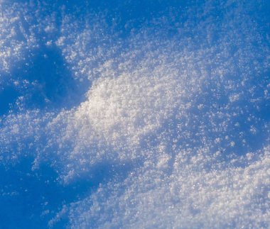 Kar arka planda yakın çekim