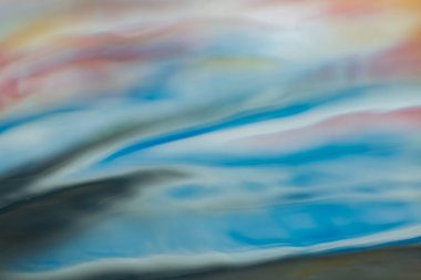 Su yüzeyinin soyut makro