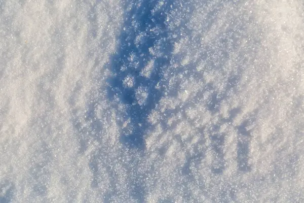 Χιόνι υπόβαθρο σε κοντινό πλάνο — Φωτογραφία Αρχείου
