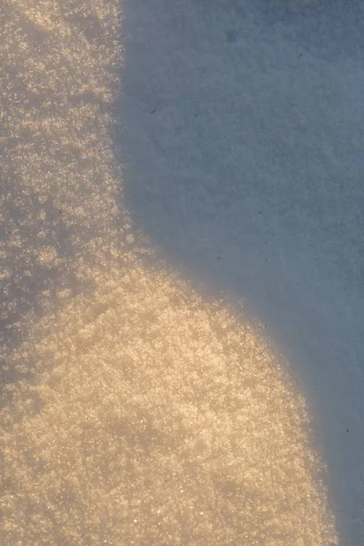 Fundo de neve em close-up — Fotografia de Stock