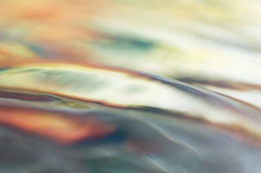 Su yüzeyinin soyut makro