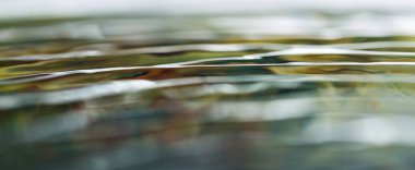 Su yüzeyinin soyut makro