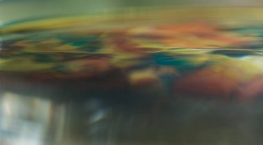 Su yüzeyinin soyut makro