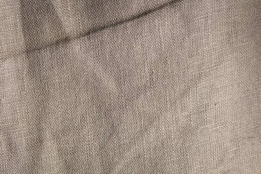 Çuval bezi arka planda yakın çekim.