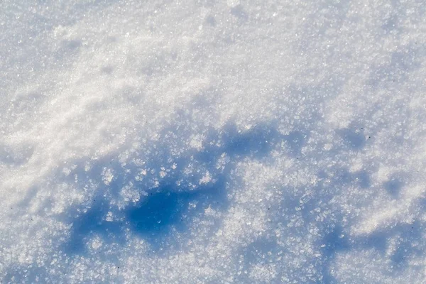 Снежный фон вблизи — стоковое фото