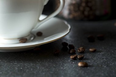 Espresso hazırlama araçları ile kahve kompozisyon