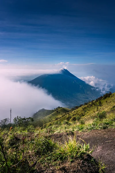 Mount Merbabu manzara fotoğrafçılığı