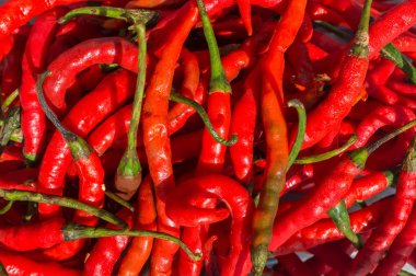 Kırmızı doğa Chili doku arka kapatmak