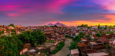 Yogyakarta şehir manzara panorama