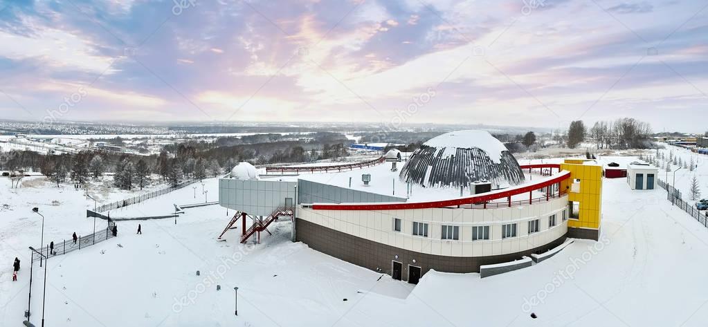 Large Novosibirsk planetarium, Russia